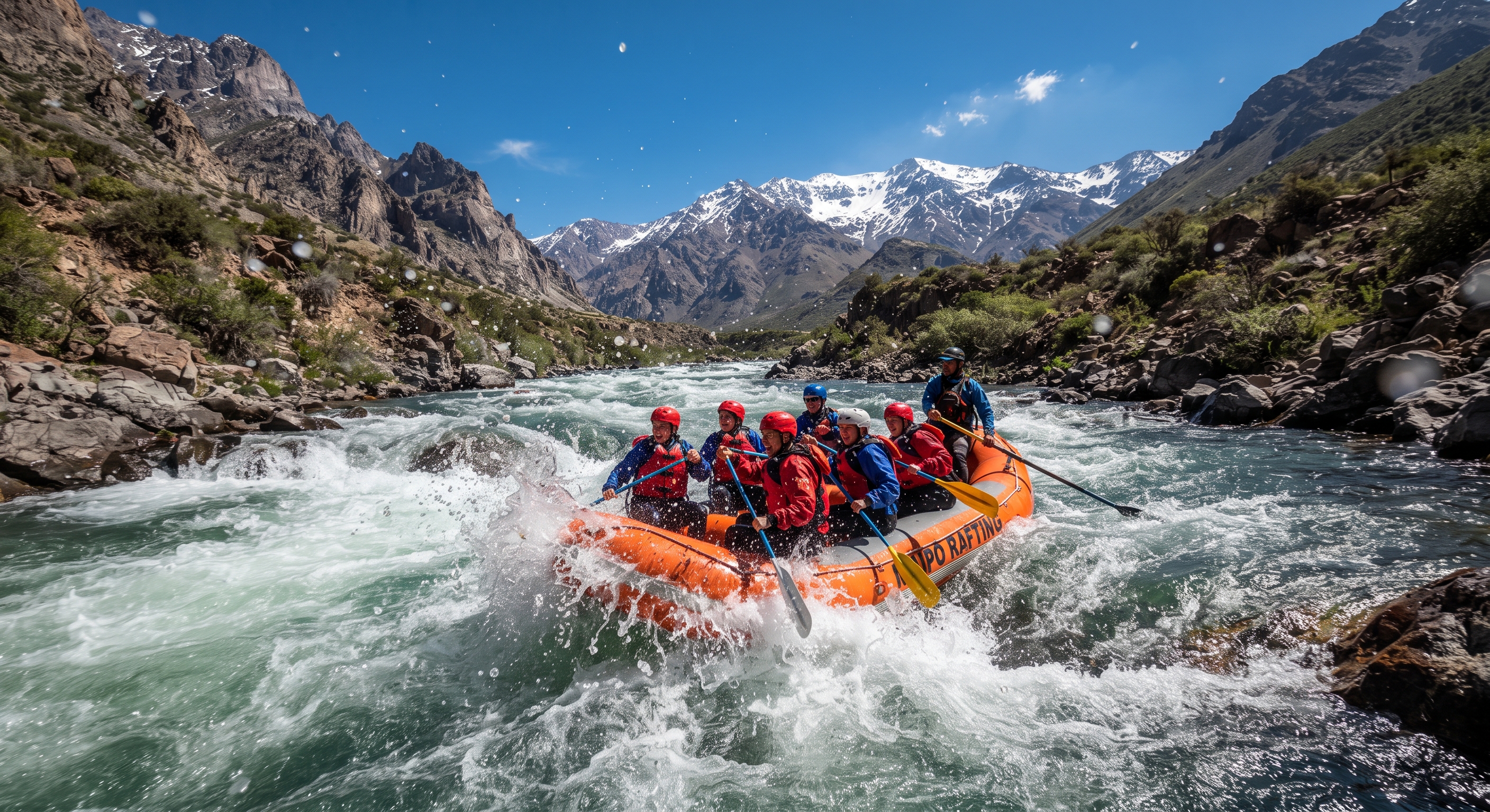 Rafting en el Río Maipo